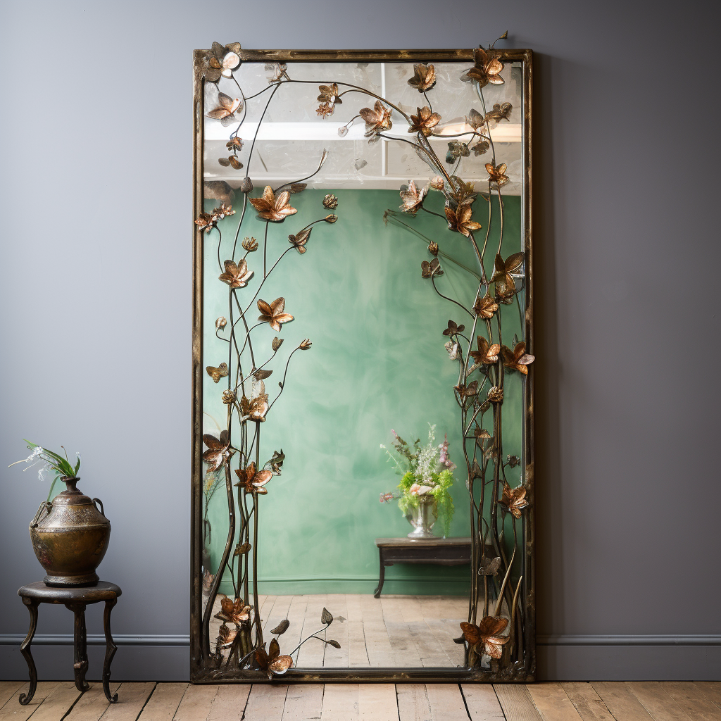 Lilies Mirror