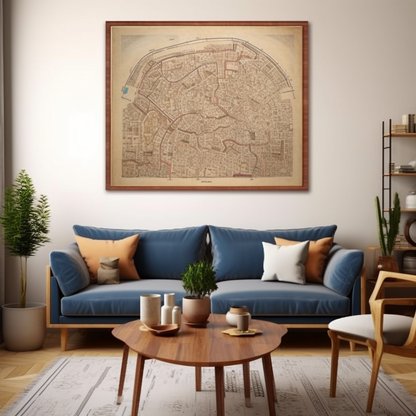 Jerusalem Walled City Map