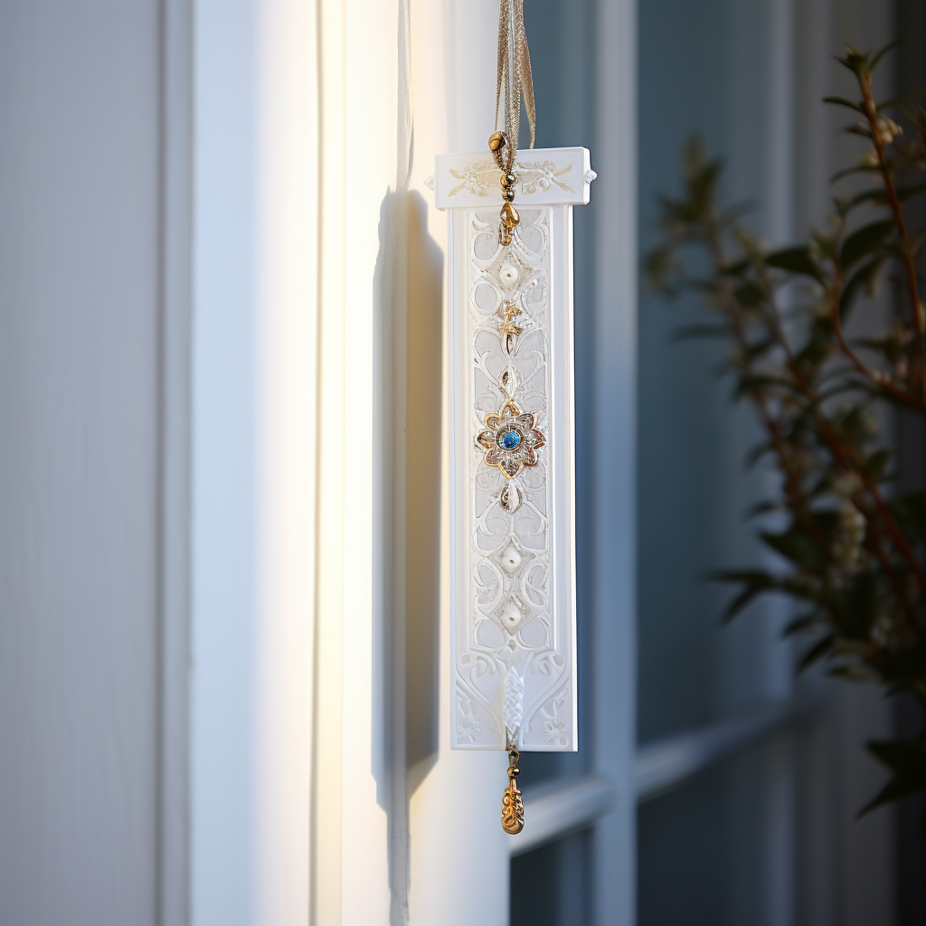 White Mezuzah